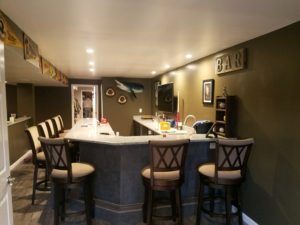 Basement Bar Remodel