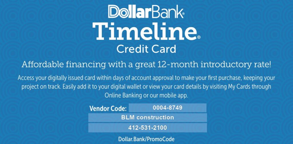 BLM Construction and Dollar Bank